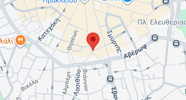 Location of business on map