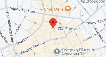 Location of business on map