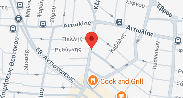 Location of business on map