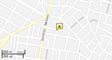 Location of business on map
