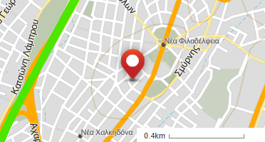Location of business on map