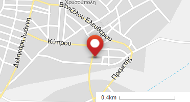 Location of business on map
