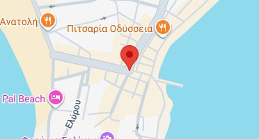 Location of business on map