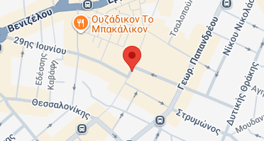 Location of business on map