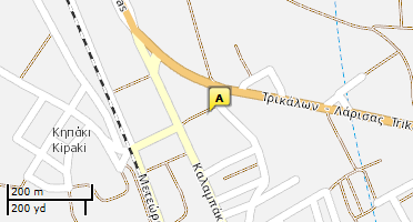 Location of business on map