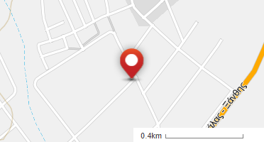 Location of business on map