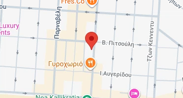 Location of business on map