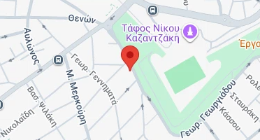 Location of business on map
