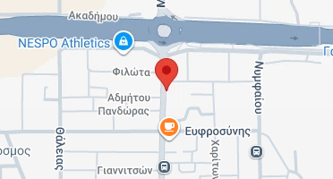 Location of business on map