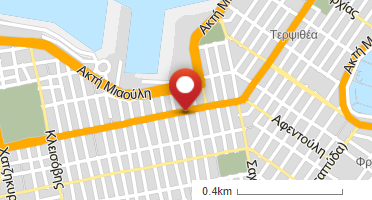 Location of business on map