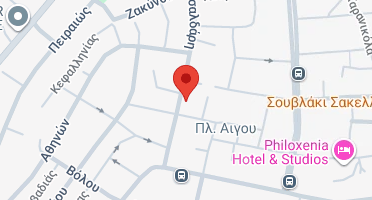 Location of business on map
