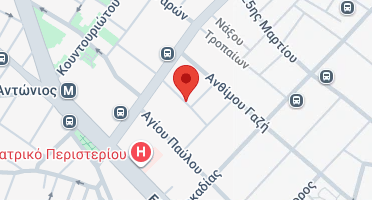 Location of business on map