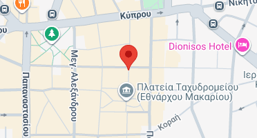 Location of business on map