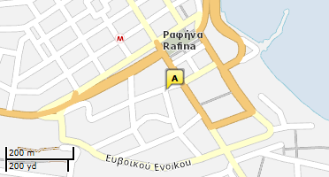Χάρτης και σημείο της επιχείρησης