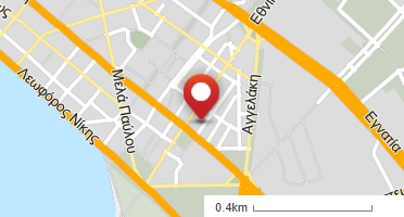 Location of business on map