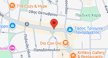 Χάρτης και σημείο της επιχείρησης