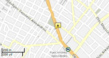 Χάρτης και σημείο της επιχείρησης