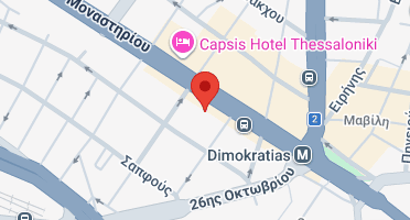 Location of business on map