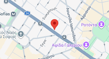 Location of business on map