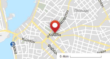 Location of business on map