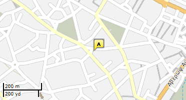 Location of business on map