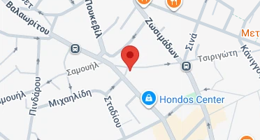 Location of business on map