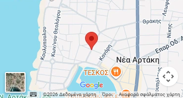 Location of business on map