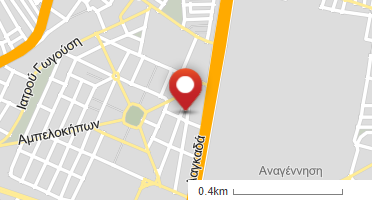 Location of business on map