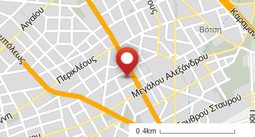 Location of business on map