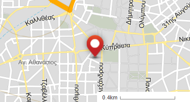 Location of business on map