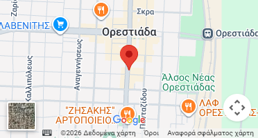 Location of business on map