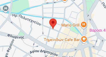 Location of business on map