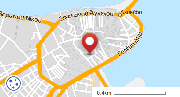 Location of business on map