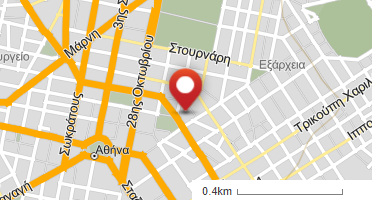 Location of business on map