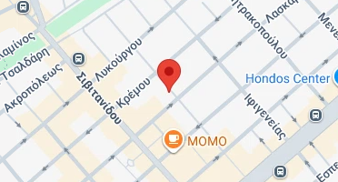 Location of business on map