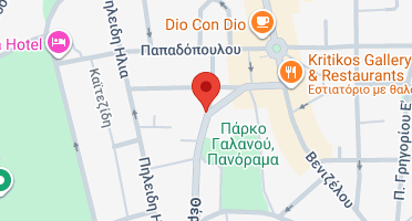 Location of business on map