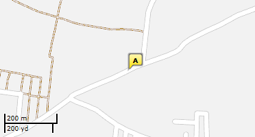 Location of business on map