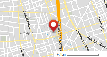 Location of business on map