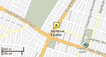 Χάρτης και σημείο της επιχείρησης