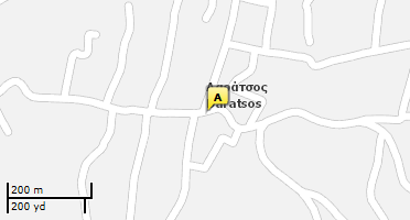 Location of business on map
