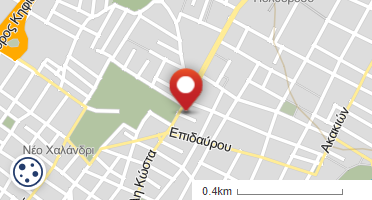 Location of business on map