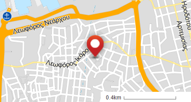 Location of business on map