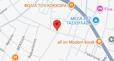 Location of business on map