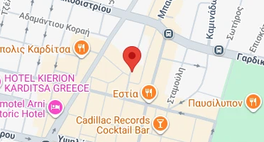 Location of business on map
