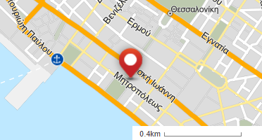 Location of business on map