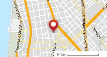 Location of business on map
