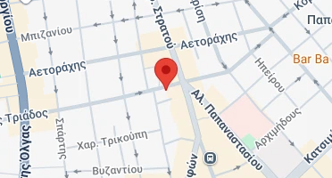 Location of business on map