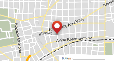 Location of business on map