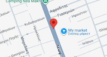 Location of business on map