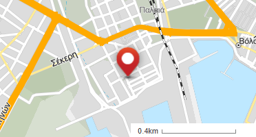Location of business on map